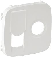 Лицевая панель Legrand Valena Allure для 2-м. розетки TV+RJ45 белый картинка